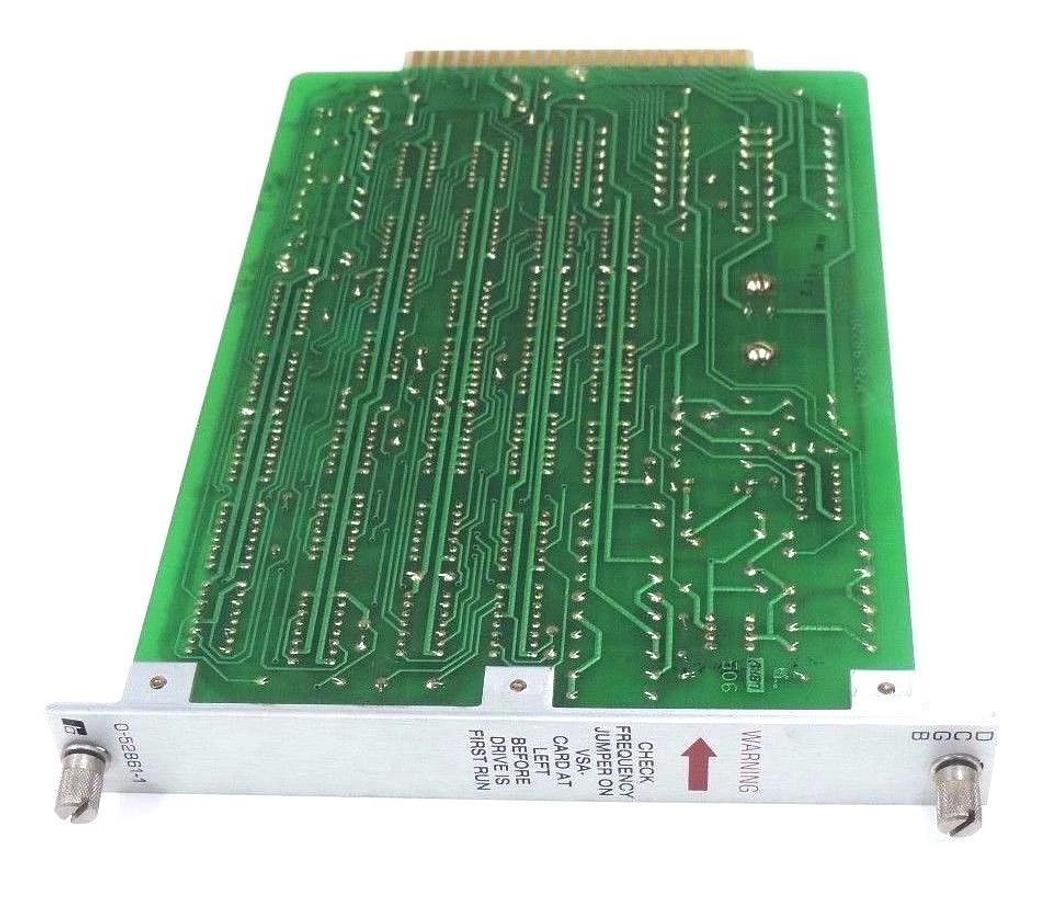 Used RELIANCE ELECTRIC 0-52861-1 DCGB BOARD, 802286-82A, 0528611
