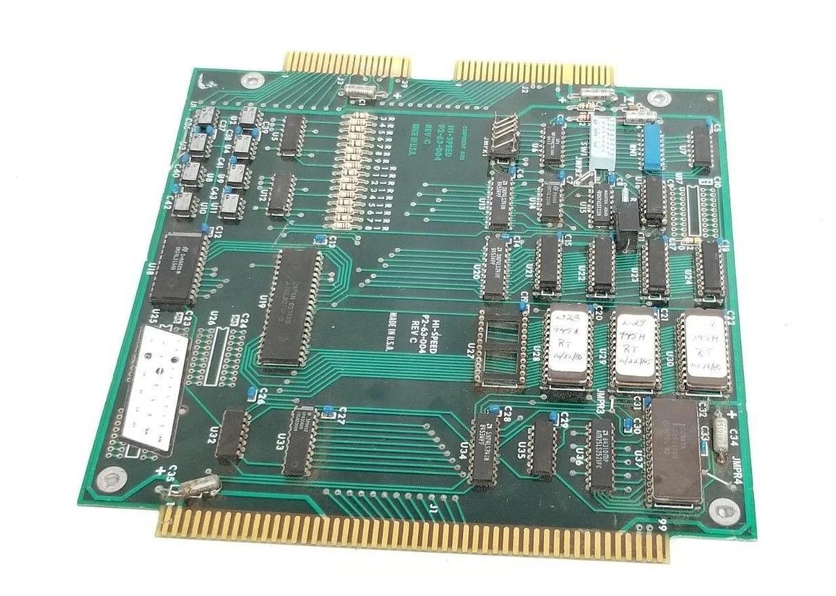 Used HI-SPEED P2-63-004 REV. C WEIGHT FEEDBACK MODULE BOARD P263004