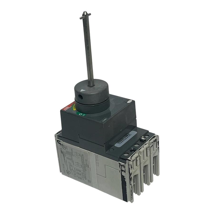 Used ABB SACE Tmax T1N100 100A 3P 480V/600V Circuit Breaker w/ Adjustable Dial