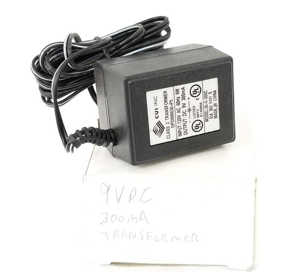 Used NEW CUI INC. DPD090030-P5 CLASS 2 TRANSFORMER ADAPTER MODEL: 35-9-300C