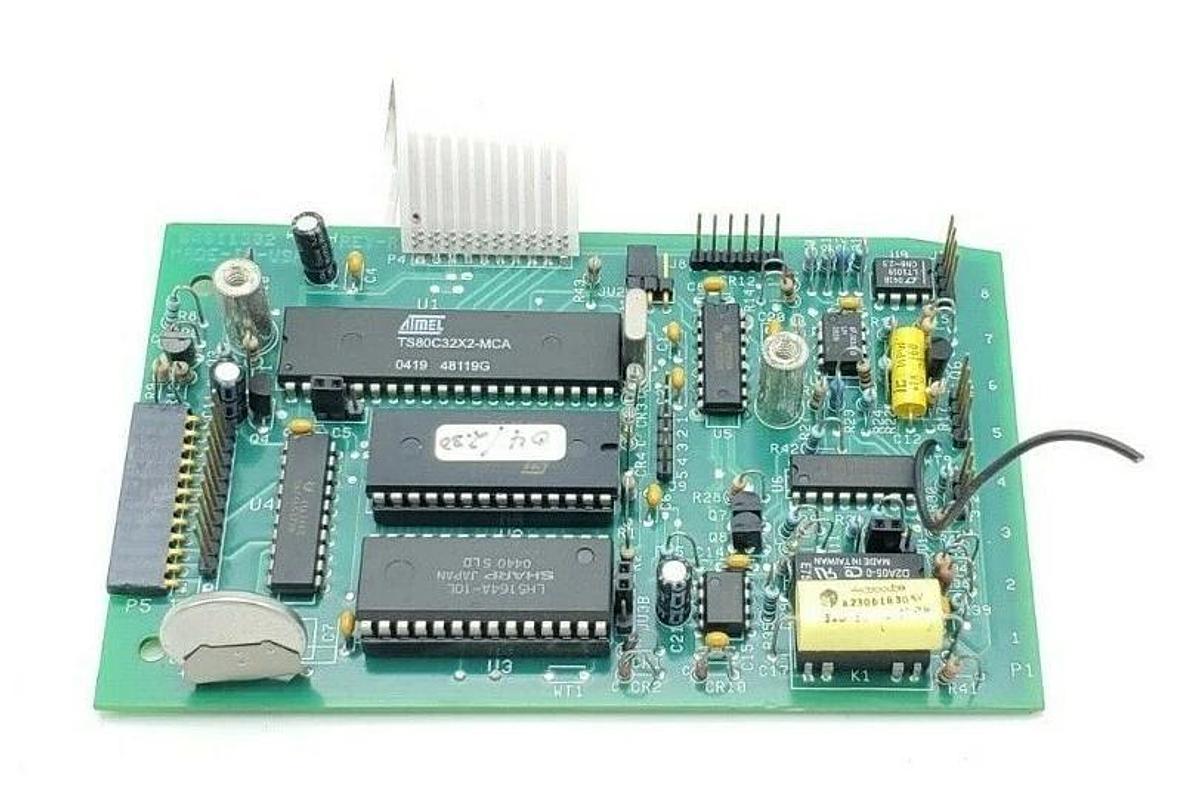 Used NTI 04611302 PRINTED CIRCUIT BOARD REV. R