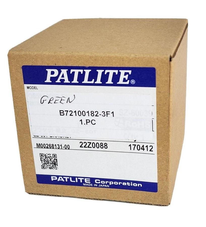Used BOX OF 3 NEW PATLITE B72100182-3F1 GREEN LED MODULE FOR MP/MPS SERIES