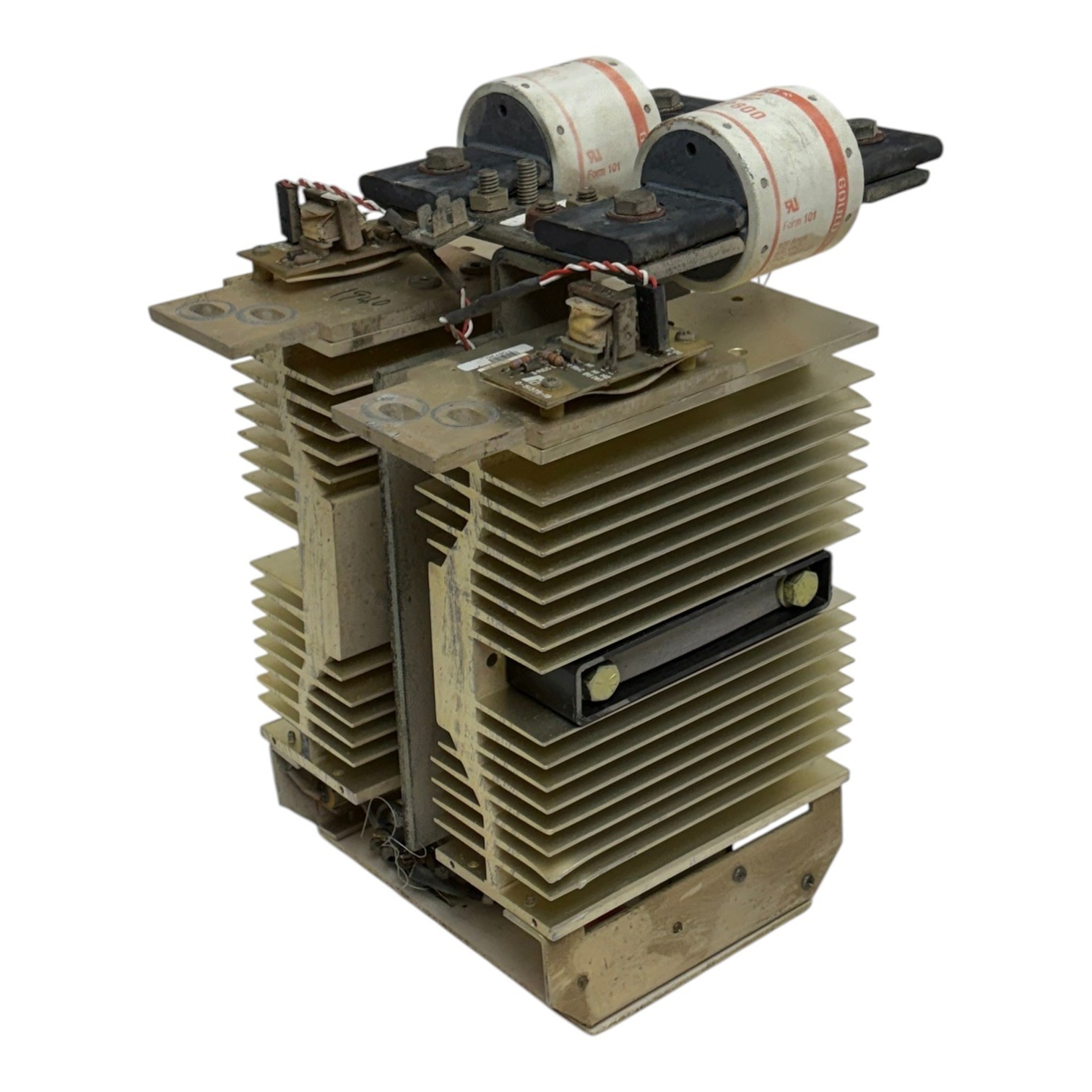 Used Reliance Electric 8646674RD SCR Rectifier Assembly with Gould A50P800 Fuses