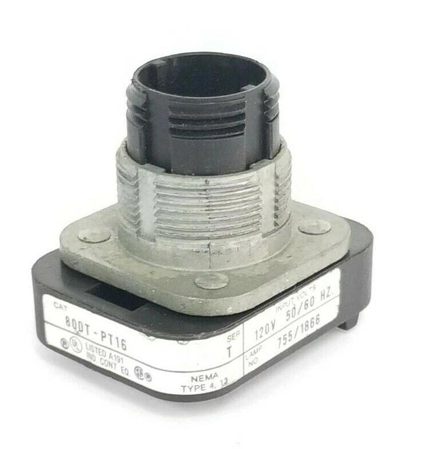 Used ALLEN BRADLEY 800T-P16 PUSHBUTTON 800TP16, SER. T