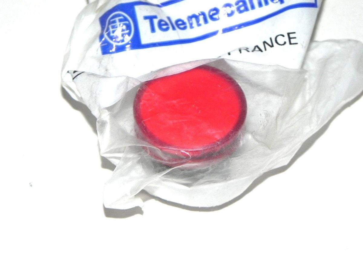 LOT OF 2 NEW TELEMECANIQUE ZB4BV04 RED PILOT LIGHT HEADS ZB4-BV04