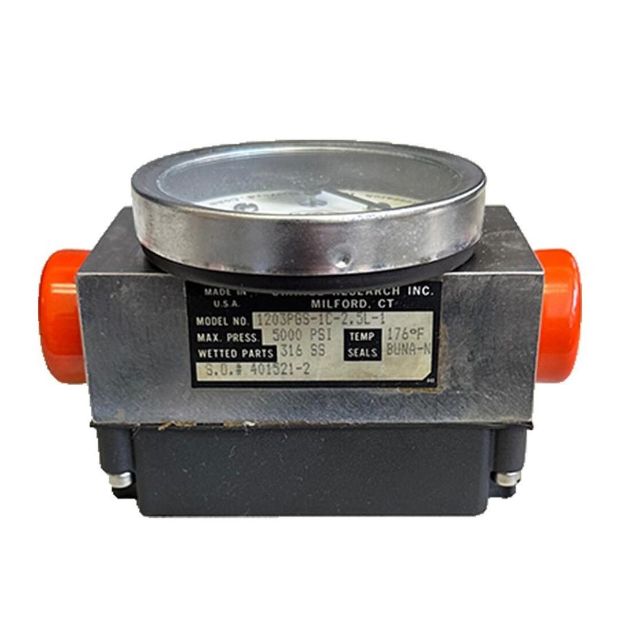 Used NEW ORANGE RESEARCH 1203PGS-1C-2.5L-1 / 1203PGS1C25L1 PRESSURE SWITCH 5000PSI