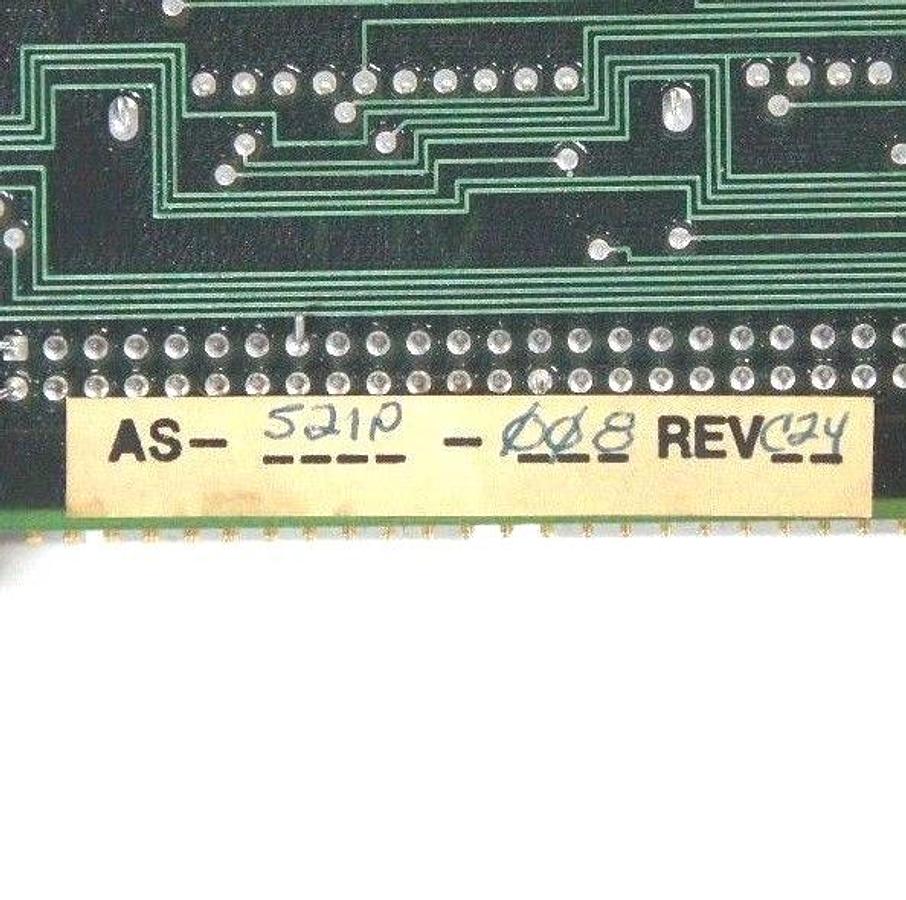 Used GOULD AS-521P-008 MEMORY MODULE REV. C24, C521 REV. C, AS521P008