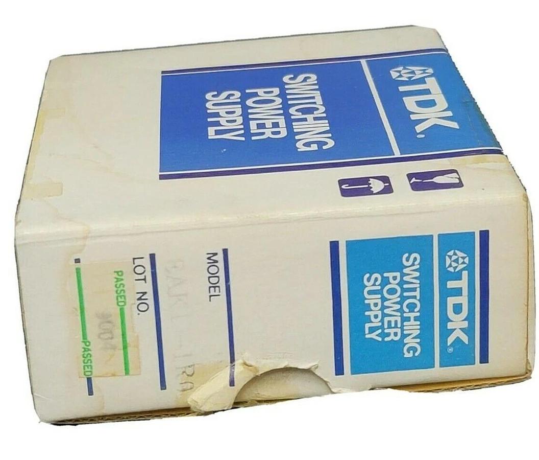 Used NIB TDK EAK-15-1R0 POWER SUPPLY EAK151R0 15V 1A