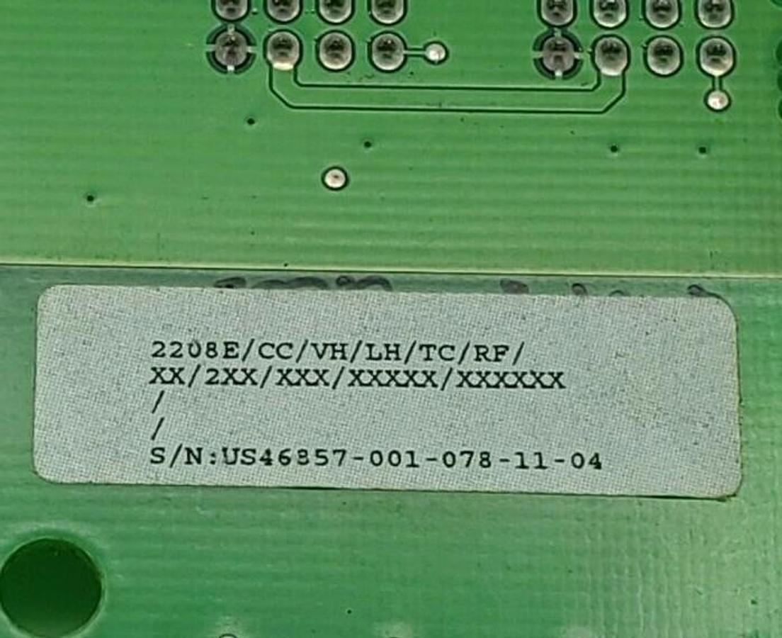 Used ISS ENGINEERING 026596 PC BOARD 2204/08e MICRO 026596-ISS-4