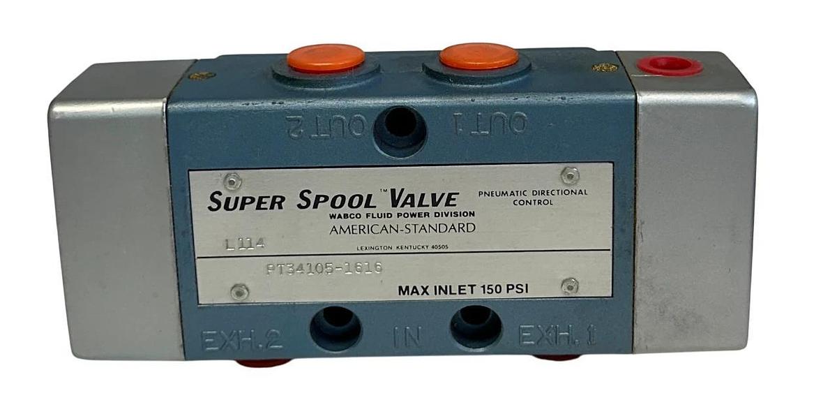 WABCO AMERICAN-STANDARD PT34105-1616 / PT341051616 SUPER SPOOL VALVE 150PSI NSMP