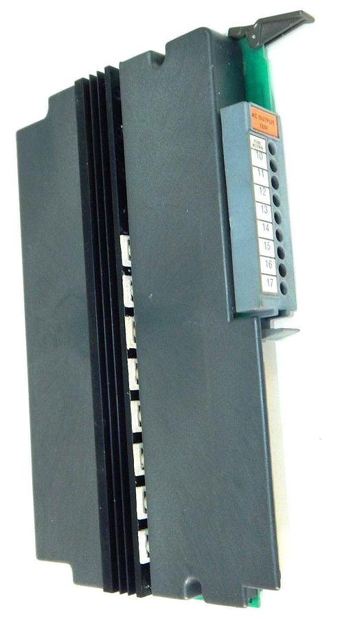 Used LOT OF 8 ALLEN BRADLEY 1771-OA (120V) AC OUTPUT MODULES SER B, 120V, 1771OA