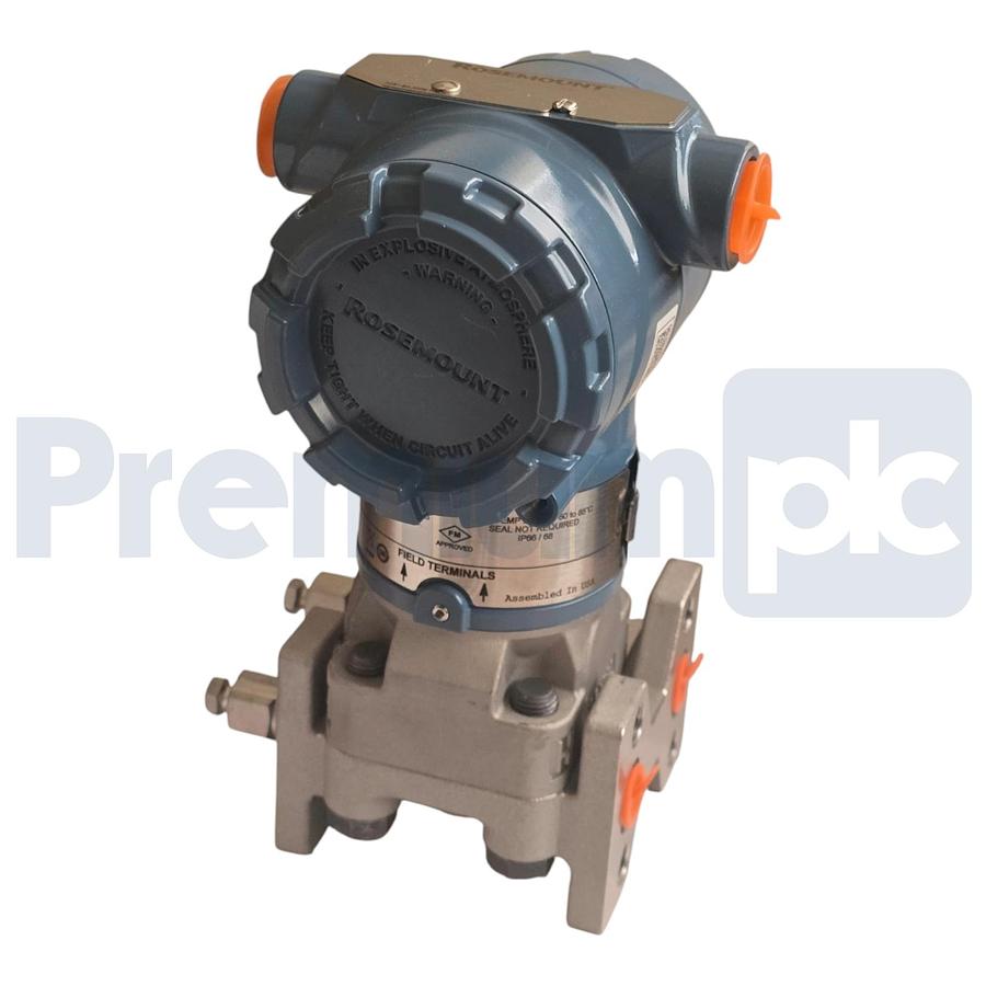 Used Rosemount 3051 Smart Pressure Transmitter 0-1000inH2O 3051CD3A03A1AH2B7E5M5L4