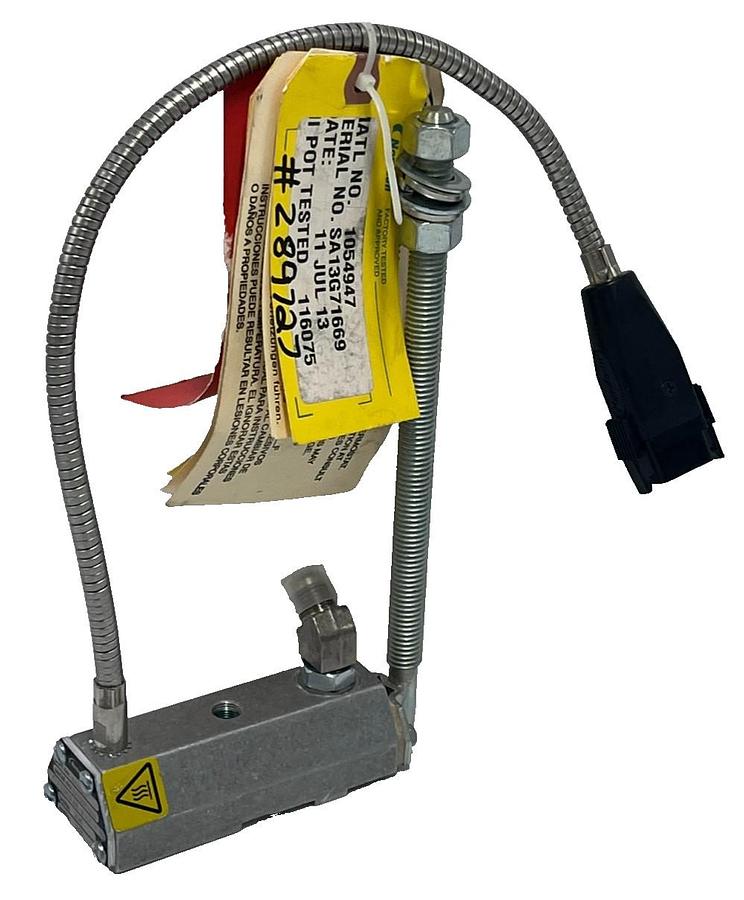 NORDSON 1054947A Hot Melt Glue Gun Assy 240VAC 200W H-200 Series w/o Gun Modules