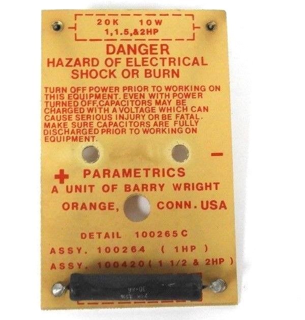 Used PARAMETRICS 100266 CIRCUIT BOARD