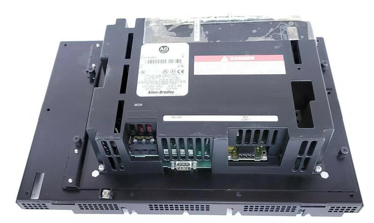 Used ALLEN BRADLEY 2711-K10C1 SER. A REV. C FRN. 3.15 PANELVIEW 2711K10C1 (FOR PARTS)