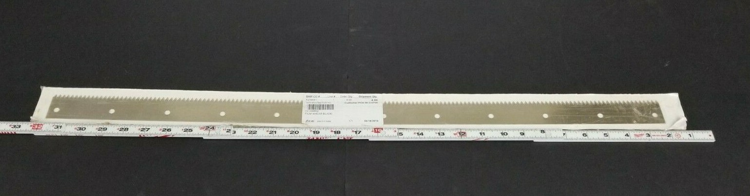 Used NEW KHS DC104802 FILM SHEAR BLADE, K219041, KHS-BAHC880-FASTPIC