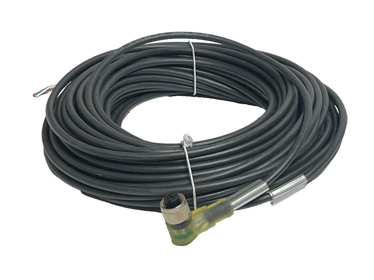 Phoenix Contact 1696992 M12 Female Right Angle Sensor Cable 20m 4-Pin 3-LED NEW