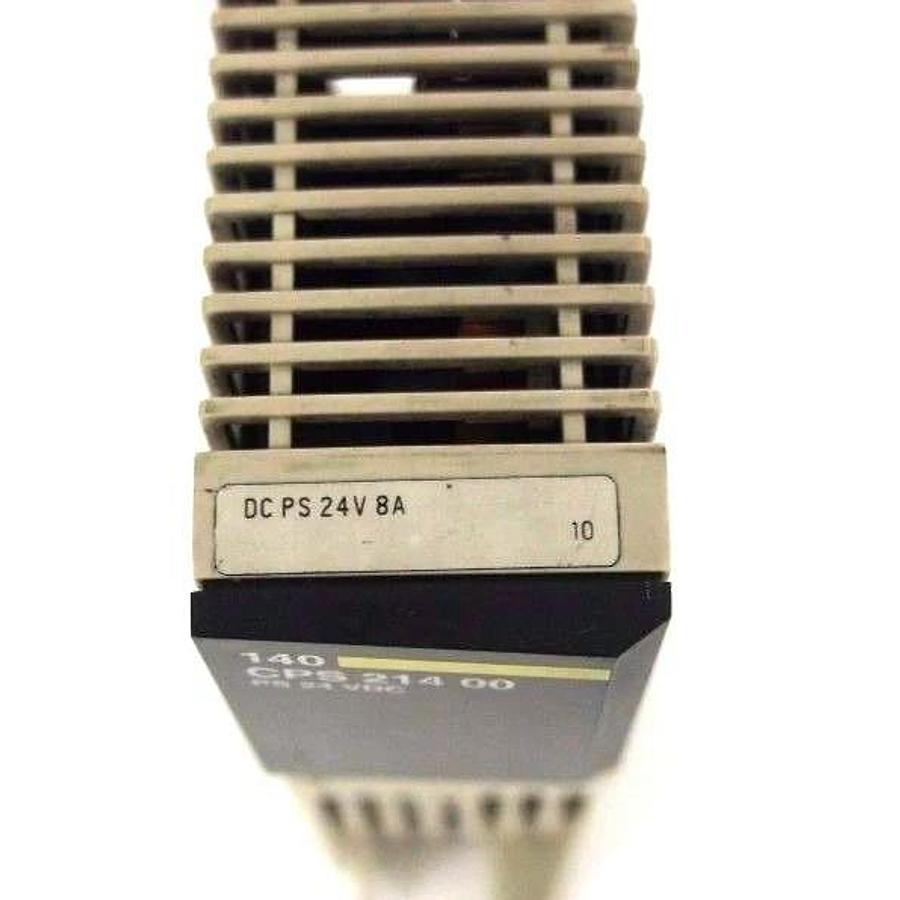 Used AEG MODICON 140-CPS-214-00 POWER SUPPLY 8AMP 24VDC, 140CPS21400