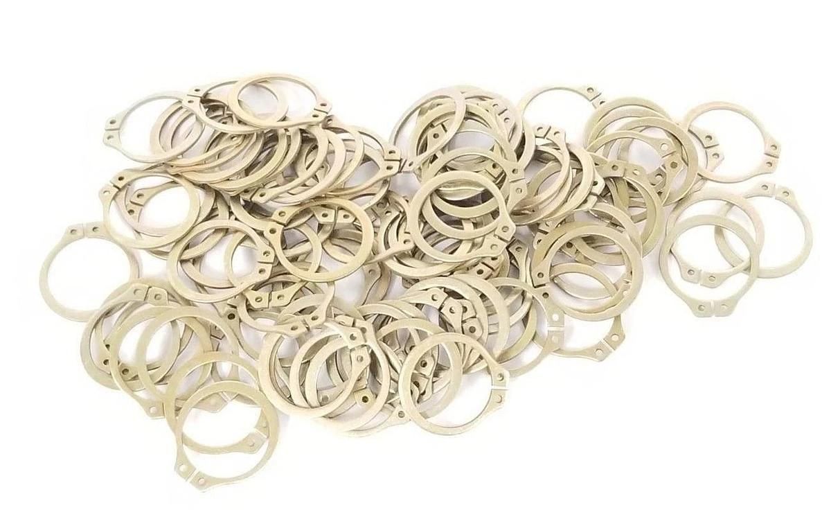 LOT OF 96 NEW ROTOR CLIP SH-75ST ZD B100 EXTERNAL RETAINING RINGS, 3/4"