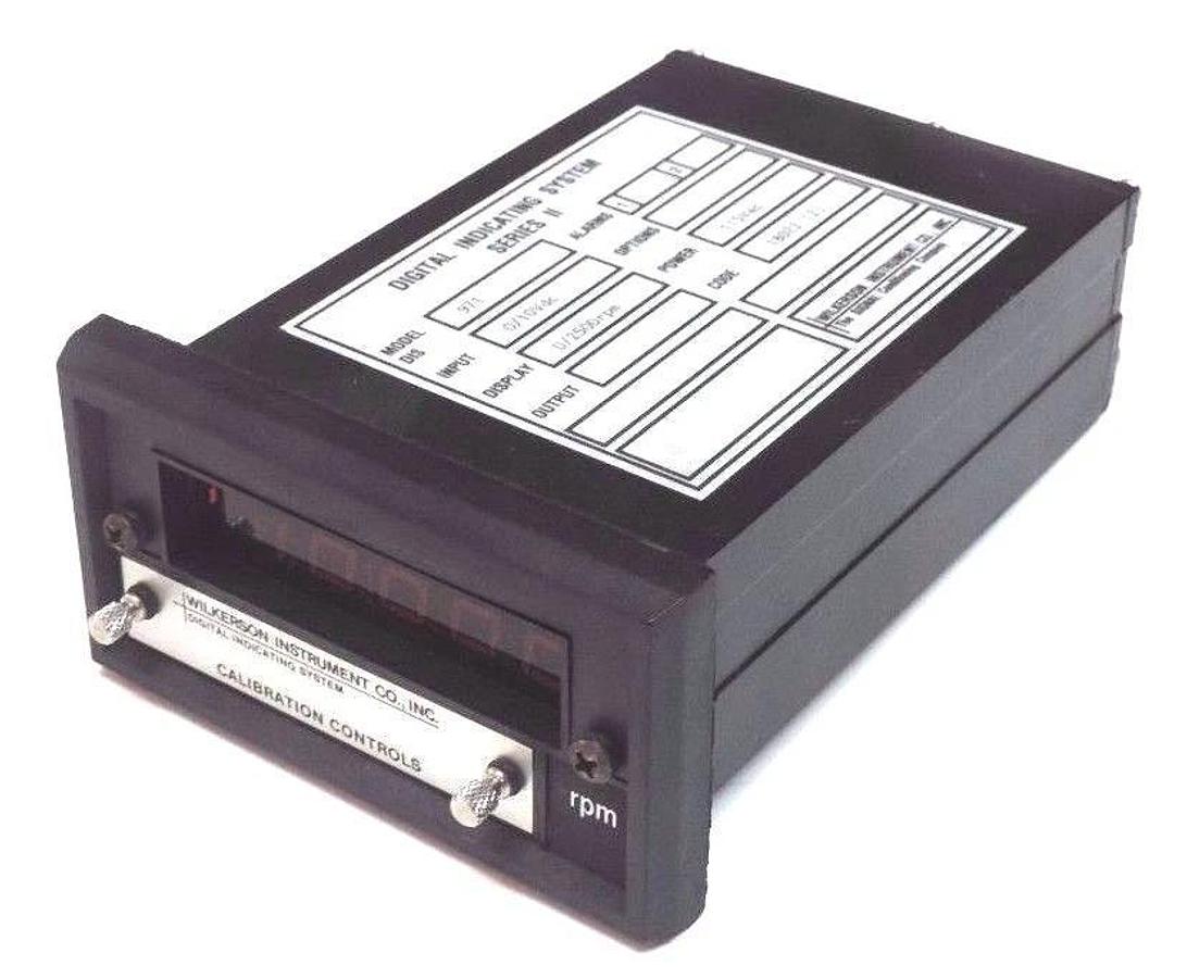 Used WILKERSON MODEL 971 DIGITAL INDICATING SYSTEM SERIES II 115VAC 0/2500RMP