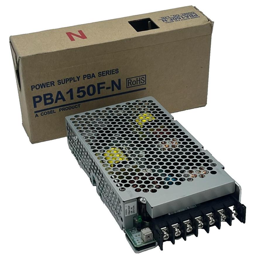 Used COSEL PBA150F-24-N Power Supply AC-DC 150W 24V 6.3A Enclosed PBA Series NSMP