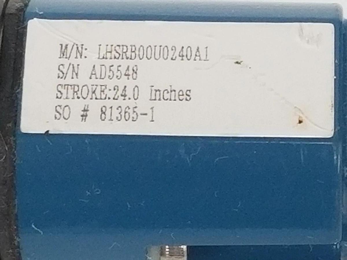 Used MTS TEMPOSONICS LHSRB00U0240A1 LDT POSITION SENSOR 24.0 IN. STROKE 32 IN. OAL