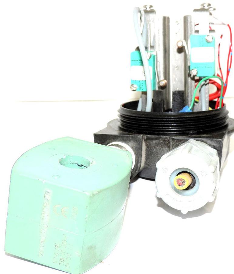 Used ITT IP 66 NEMA 4X OPEN/CLOSE SWITCH BACK WITH ASCO MP-C-080 SOLENOID