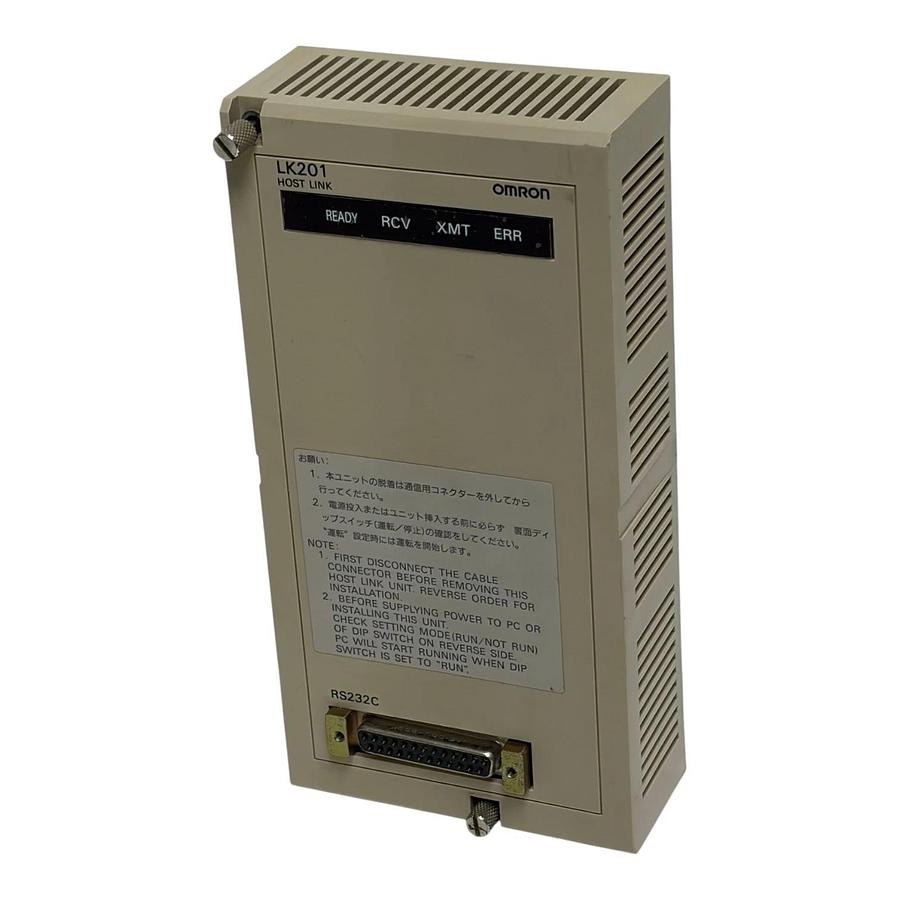 Used Omron Sysmac C120-LK201-EV1 3G2A6-LK201-EV1 Host Link Unit RS232C Module