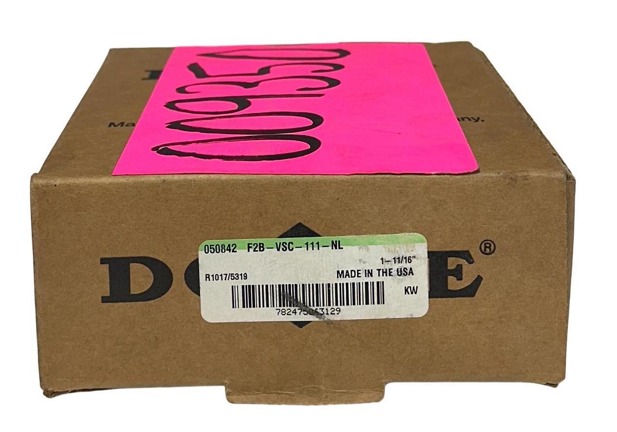 BALDOR DODGE F2B-VSC-111-NL / 050842 2-BOLT FLANGE MOUNT BEARING 1-11/16'' NSMP