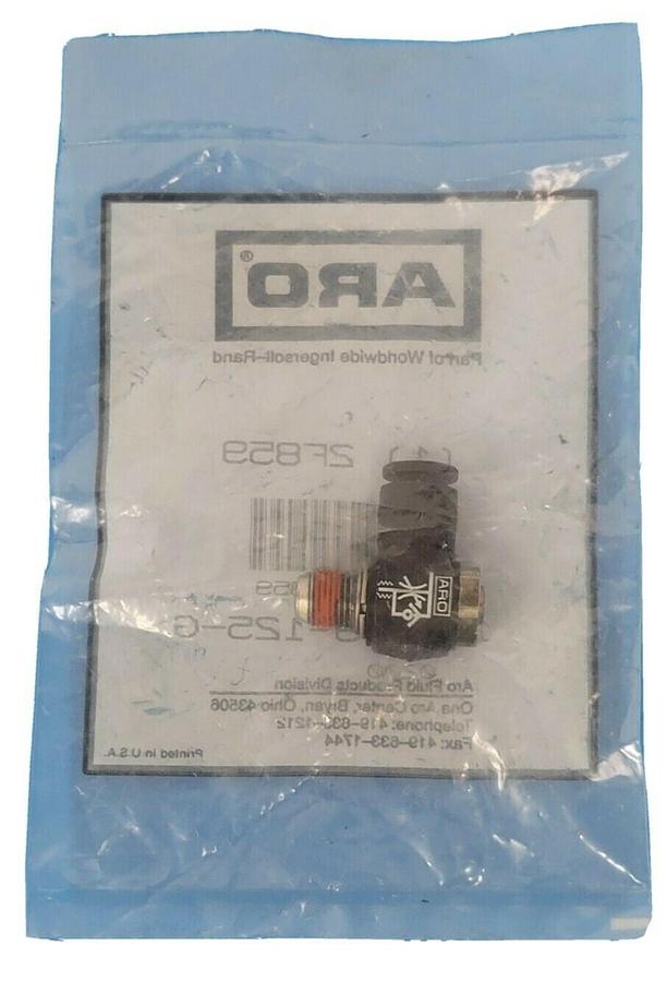 NEW ARO 2F859 ELBOW CYLINDER PORT FLOW CONTROL VALVE 1/8'' 119309-125-G