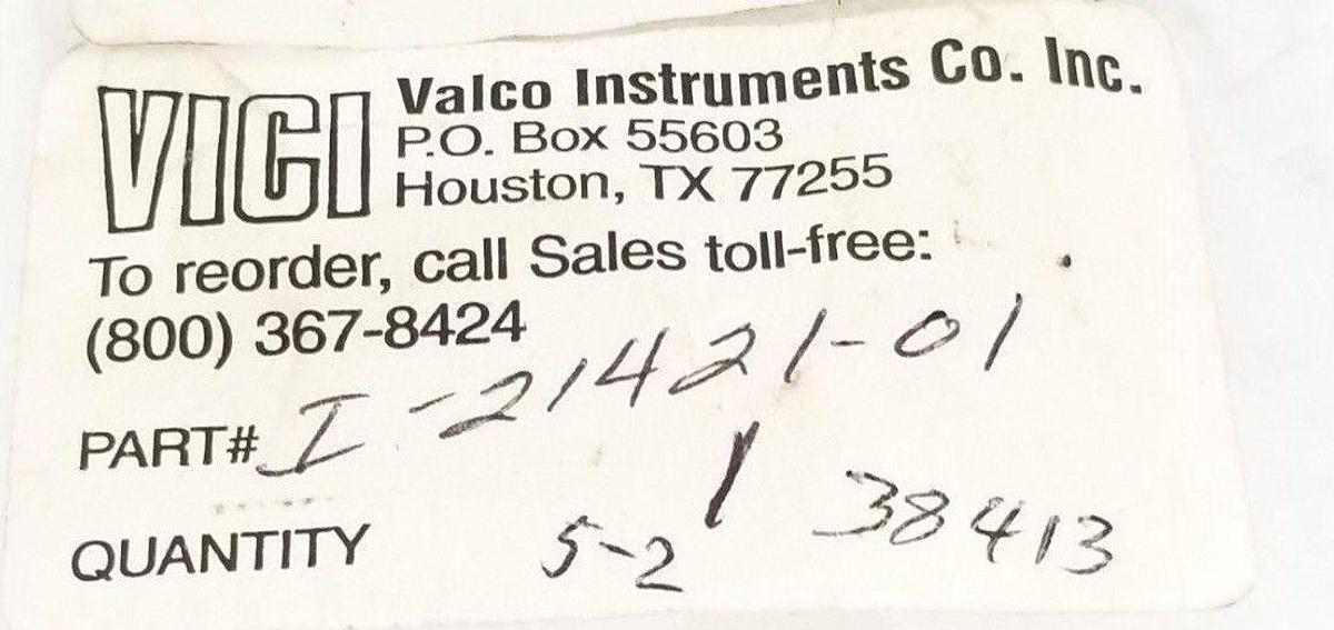 LOT OF 2 NEW VALCO I-21421-01 ACTUATOR INTERFACE CABLES I2142101