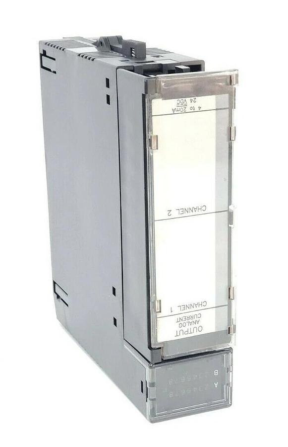 Used GE FANUC IC693MDL741C OUTPUT MODULE 12/24 VDC, 0.5A, 16 PT NEG