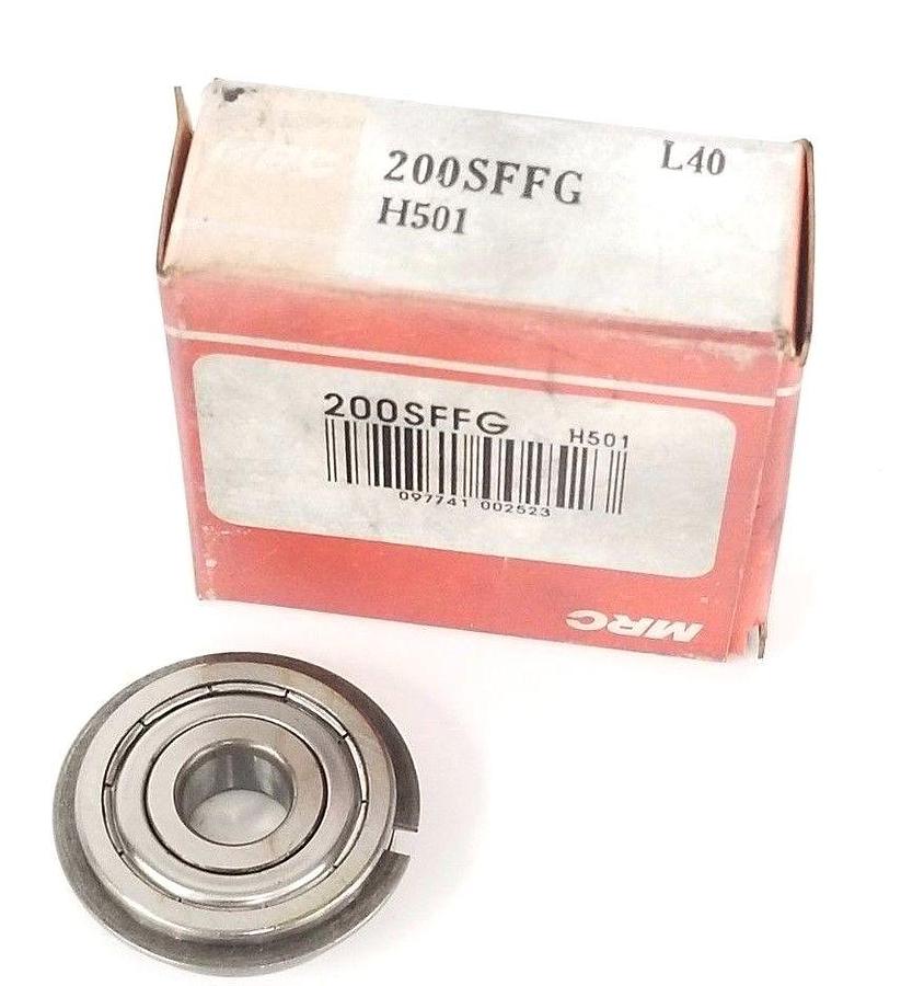 MRC 200SFFG BALL BEARING 10MM X 30MM X 9MM W/ SNAP RING