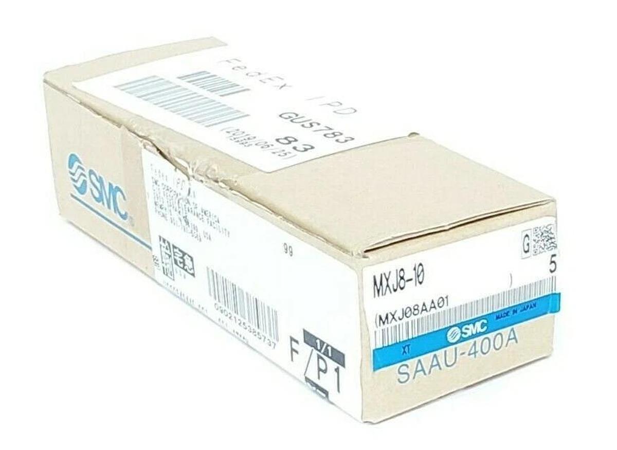 NEW SMC MXJ8-10 PRECISION AIR SLIDE TABLE CYLINDERS MXJ810