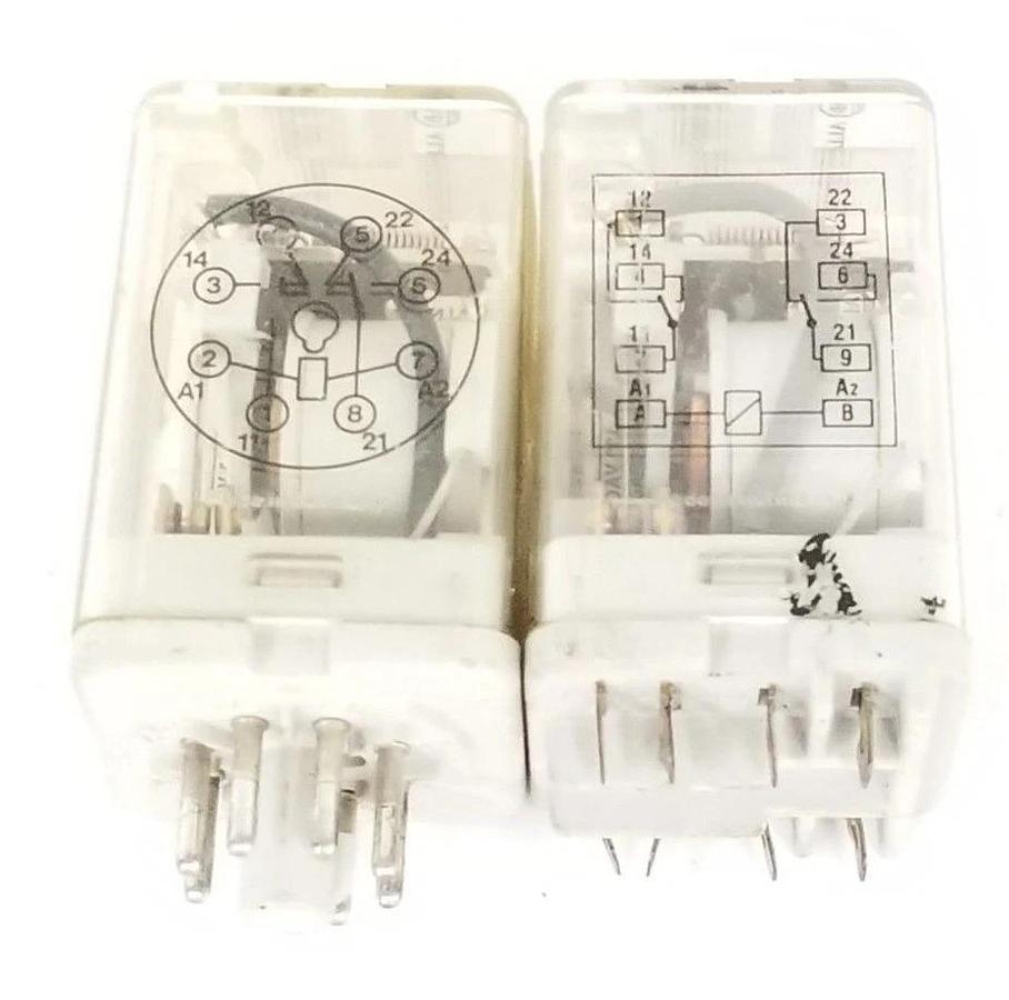 Used ALLEN BRADLEY 700-HA32A1 SER. A & 700-HB32A1 SER. A RELAYS 120VAC