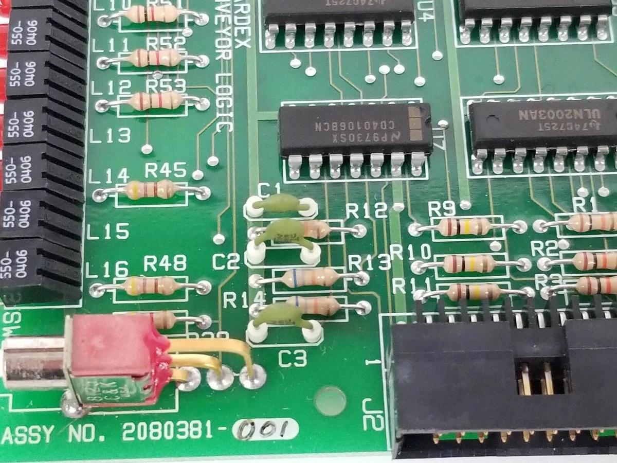 NEW KARDEX 2080381-001 STUB CONVERYOR LOGIC BOARD 2080381001 REV. D, 2080380
