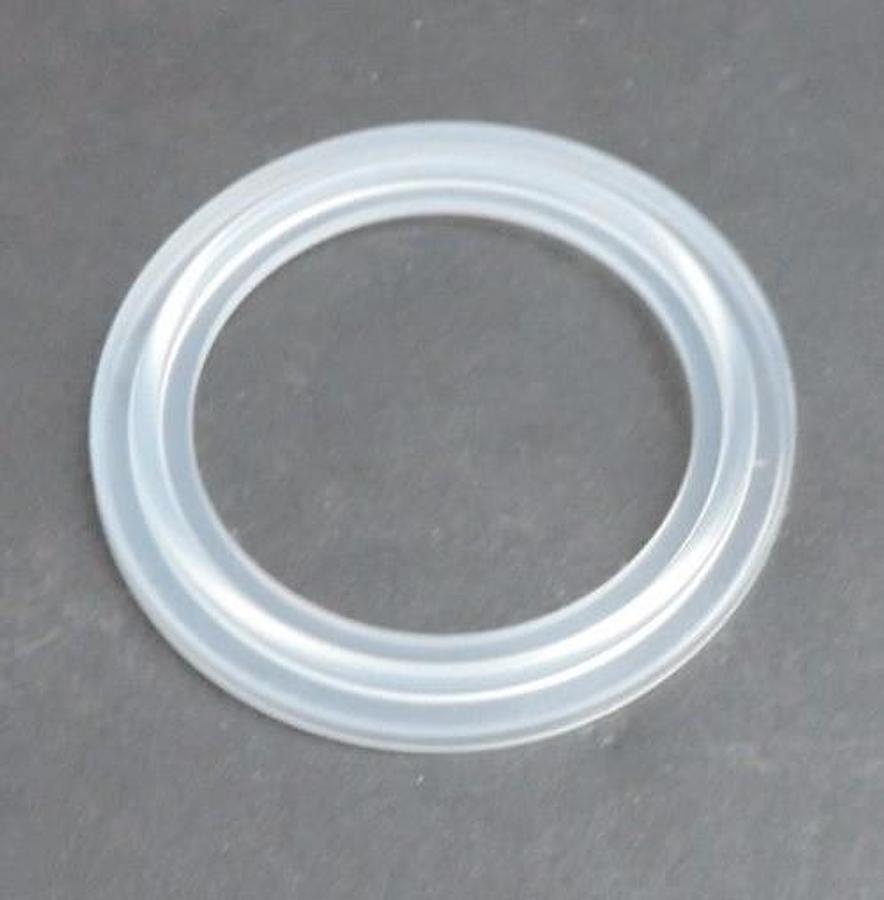 LOT OF 40 NEW NEWMAN P/N: 40RXF-PX FLANGED CLAMP GASKETS STYLE: USPCLVI PLAT SIL