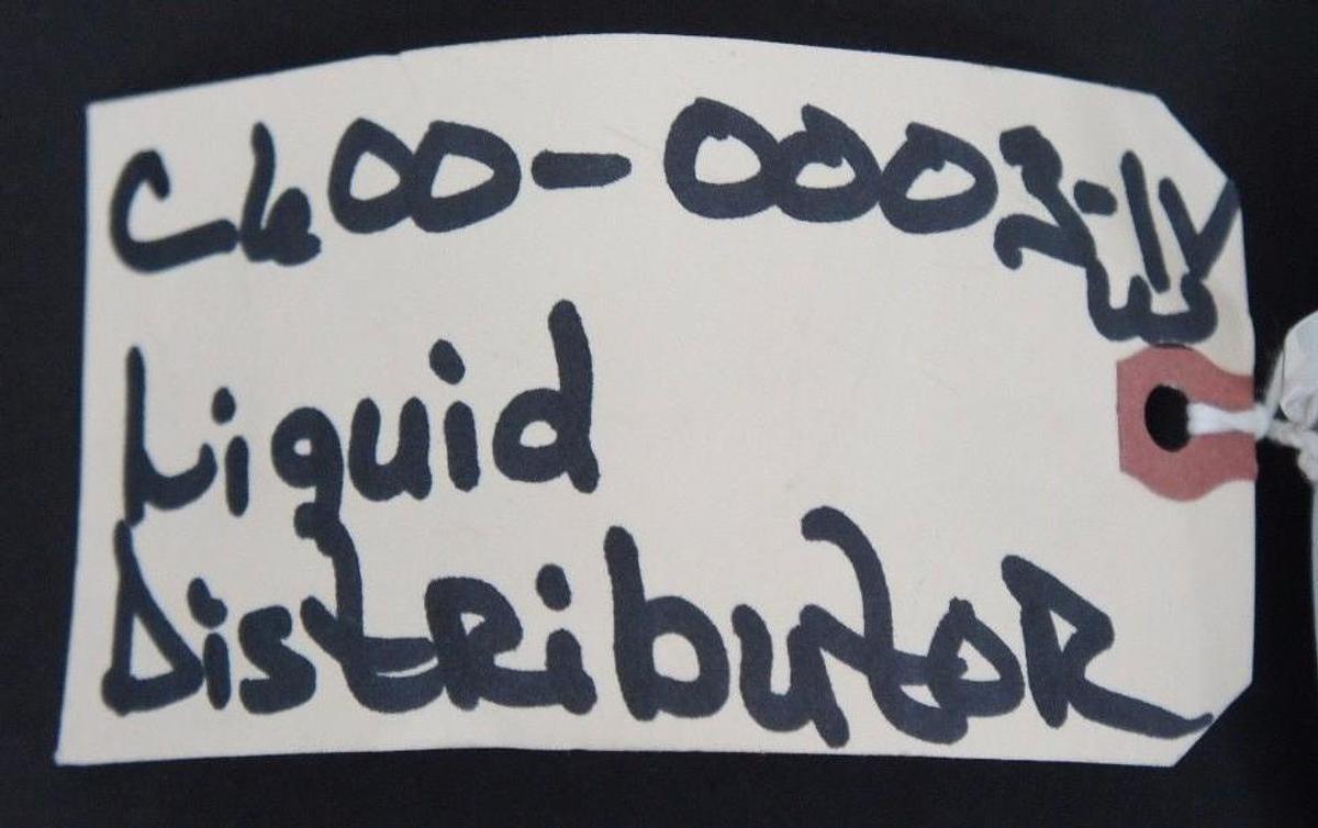 Used NEW ARDE BARINGCO C600-0003-1VW LIQUID DISTRIBUTOR FOR D6000 DISPERSION MIXER