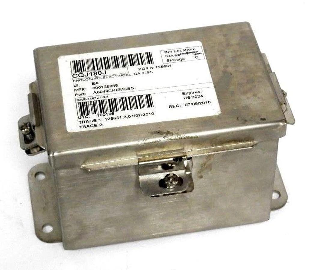 NEW HOFFMAN ENCLOSURES A6044CHEMCSS STAINLESS EMC ENCLOSURE
