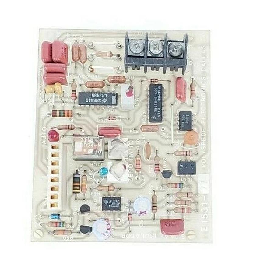 Used POLYSPEDE E1531-21 SIGNAL ISOLATOR BOARD E1531