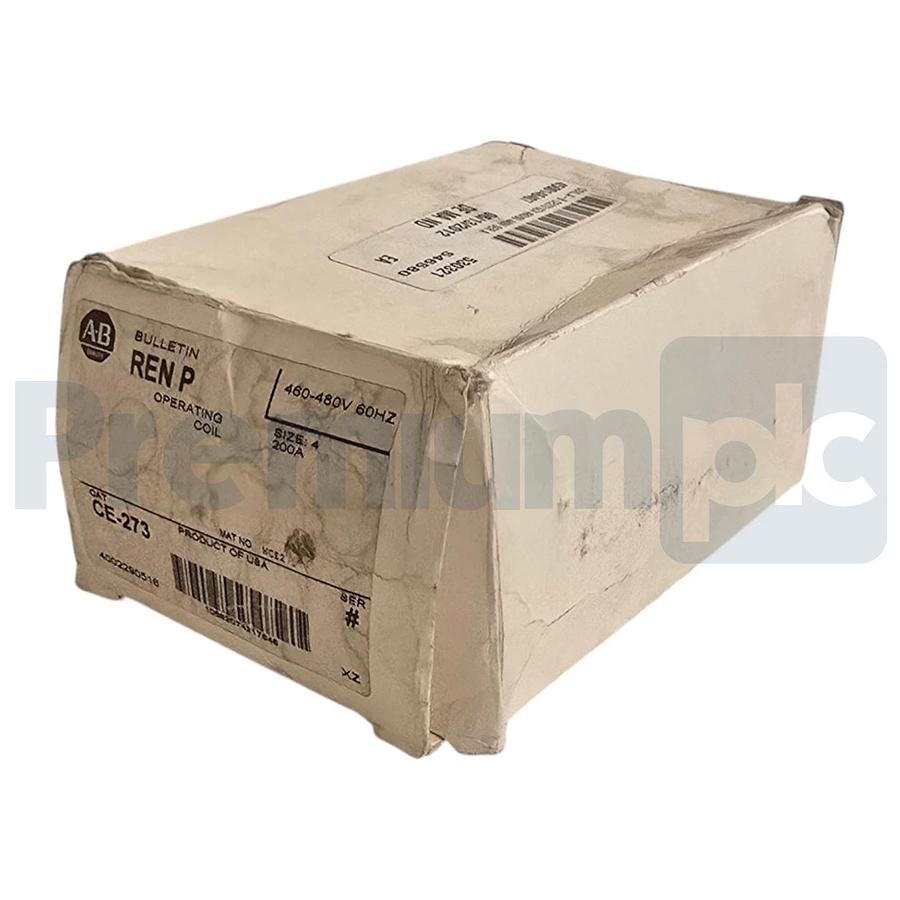 Allen-Bradley CE-273 | CE273 Bulletin 505 Coil NEMA Size 4, 200A, 460-480V 60Hz 662074217649
