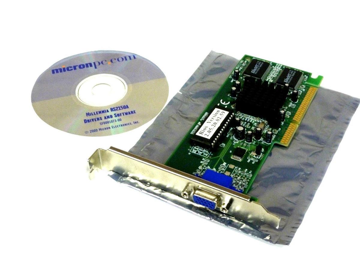 NVIDIA SP5200B REV. LT4B1 BIOS VER. 2.05.20.02.59 AGP VIDEO CARD NEW