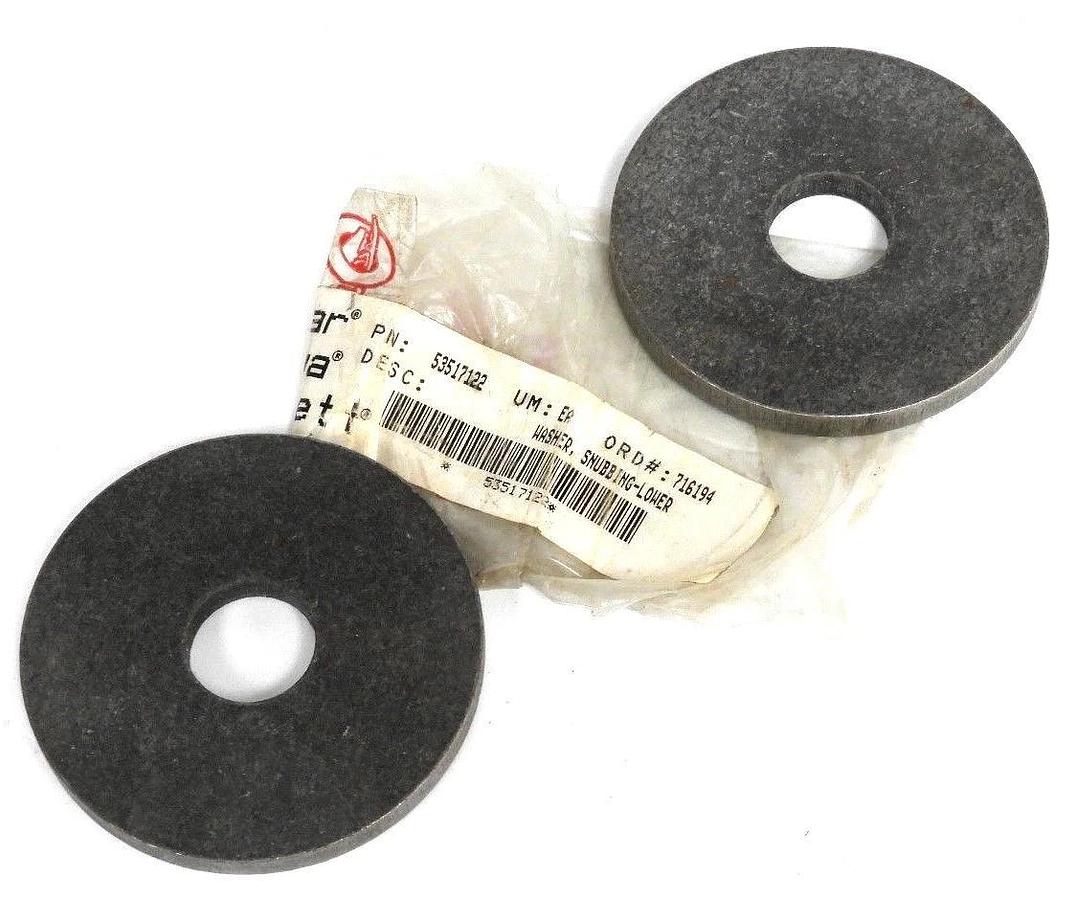 Used LOT OF 2 NEW KALMAR OTTAWA 53517122 WASHERS, SNUBBING-LOWER