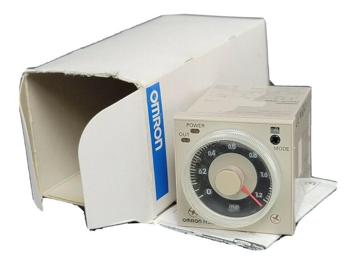 NIB OMRON H3CR-A8E SOLID STATE TIMER H3CR, 0.05S-300H