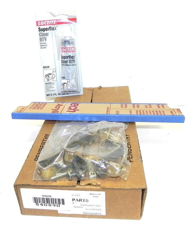 Used NIB PENBERTHY 7000041675 FROST PROOF KIT 2'' SIZE 8 W/ LOCTITE 59530 ADHESIVE