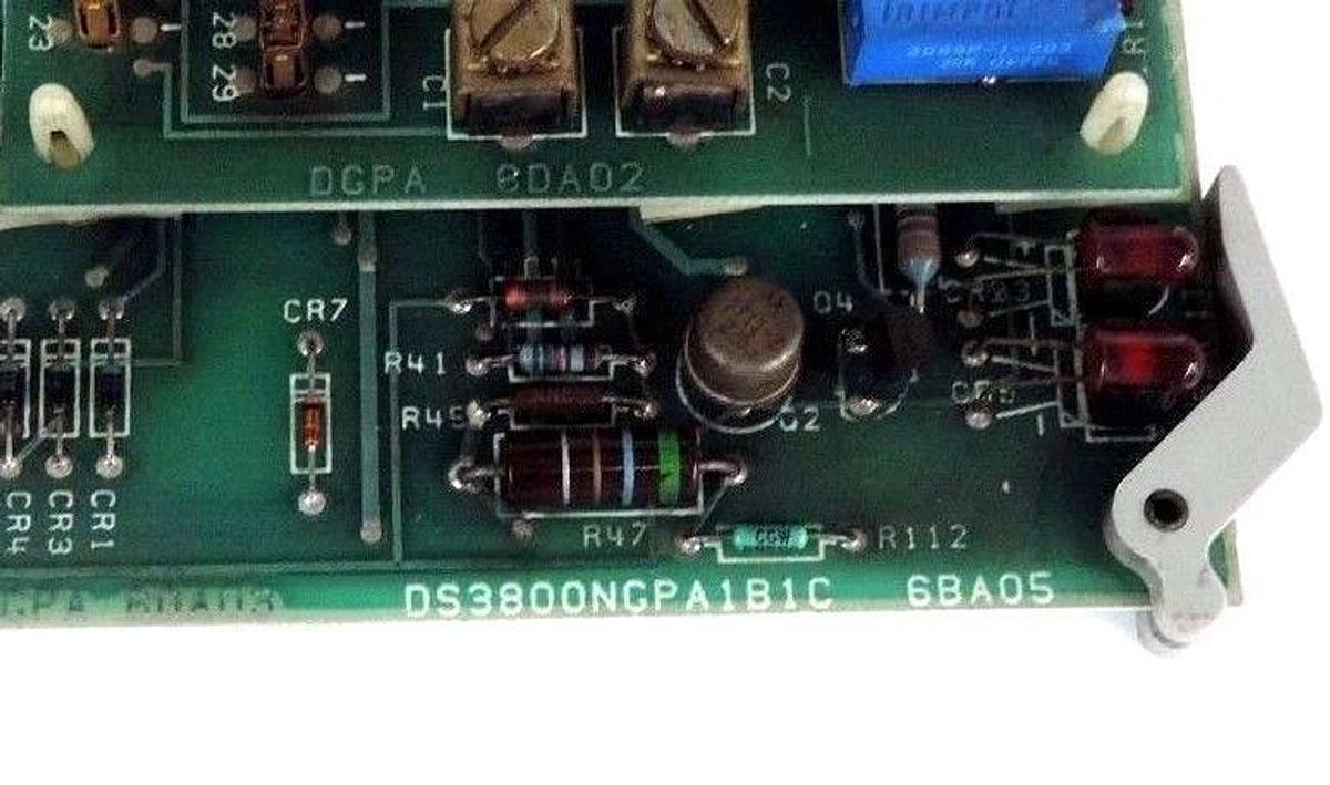 Used GENERAL ELECTRIC DS3800NGPA1B1C PC BOARD NGPA W/ GE DS3800DGPA1A1B BOARD