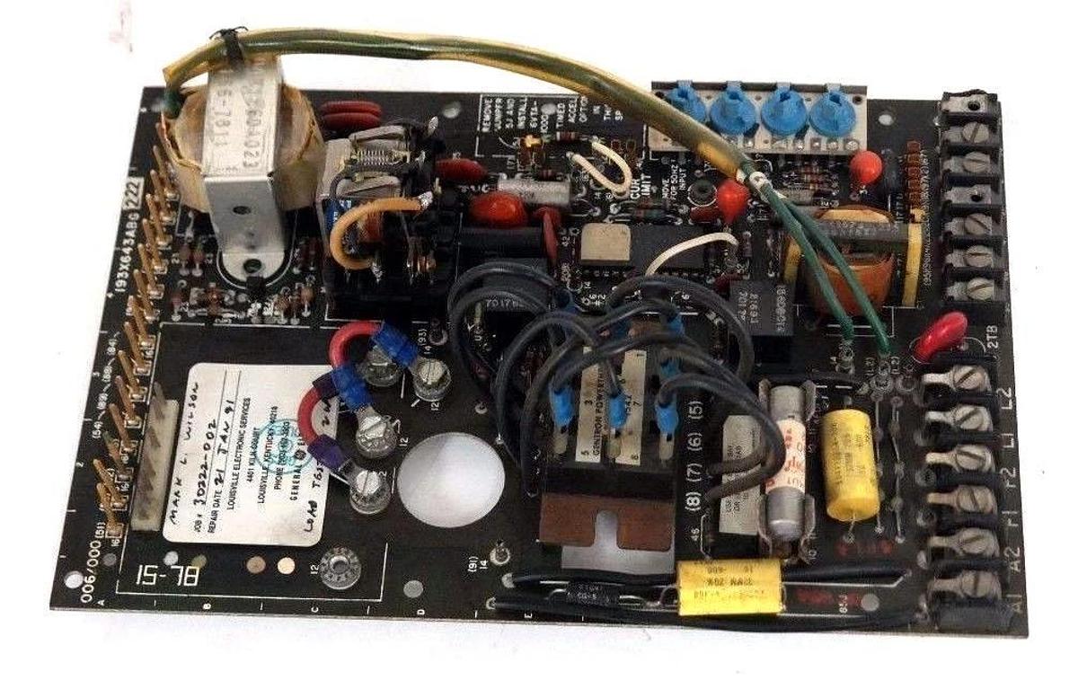 Refurbished REPAIRED GE 193X643ABG222 CONTROL BOARD