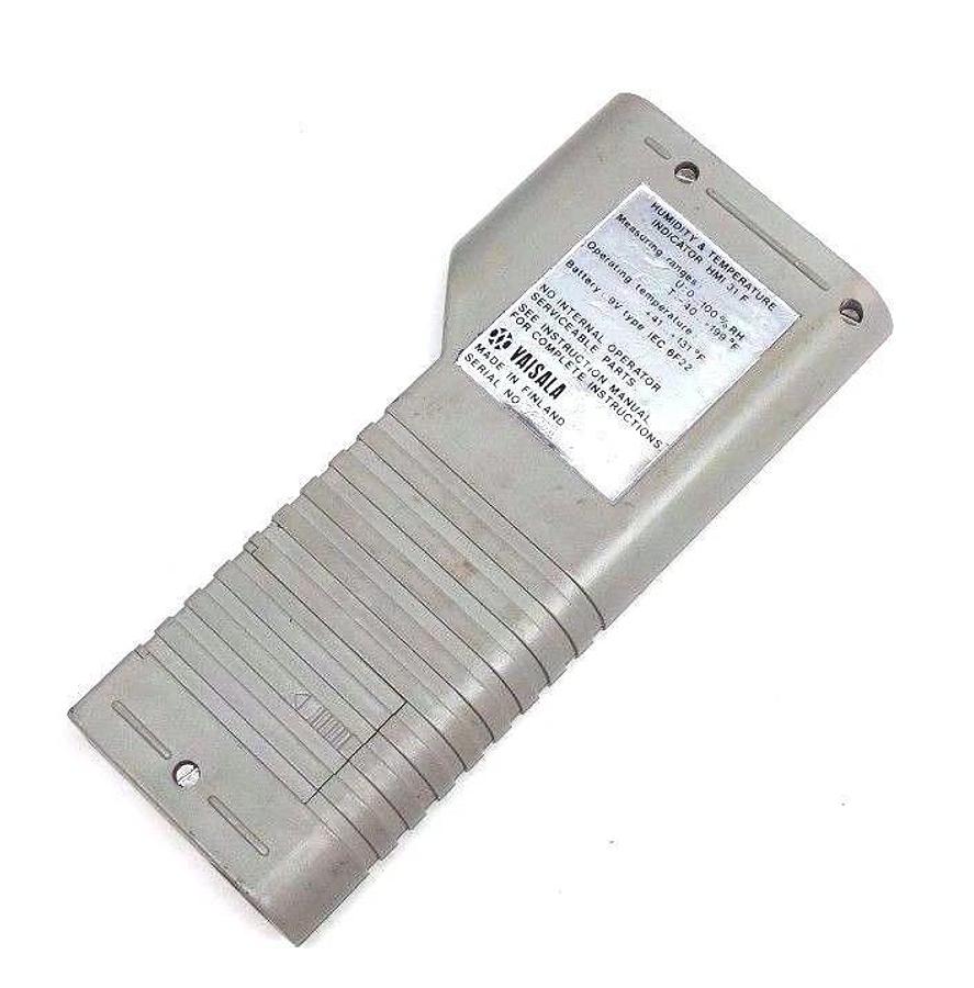 Used VAISALA HMI-31 HUMIDITY & TEMPERATURE INDICATOR HMI31F
