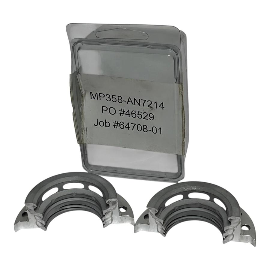 Velocity Equipment Solutions MP358-AN7214 Blow Molding Neck Insert Ring Split