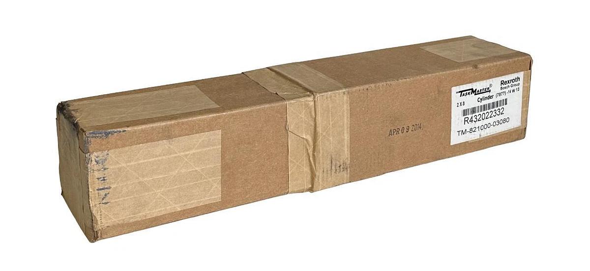 Used NEW SEALED REXROTH TaskMaster R432022332 PNEUMATIC CYLINDER TM-821000-03080 2x8
